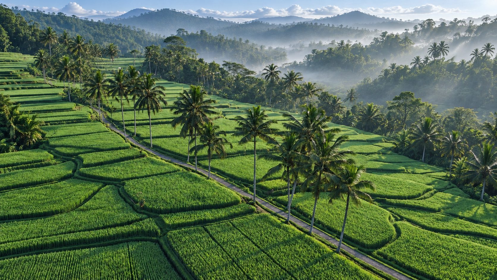Ubud rice terraces